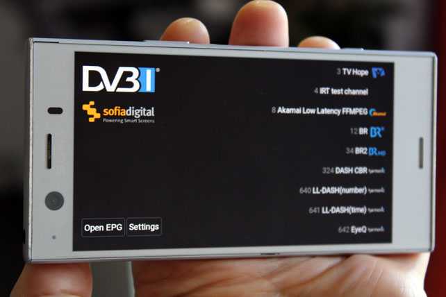 Rebroadcast TV channels from any sources. Films, TV series